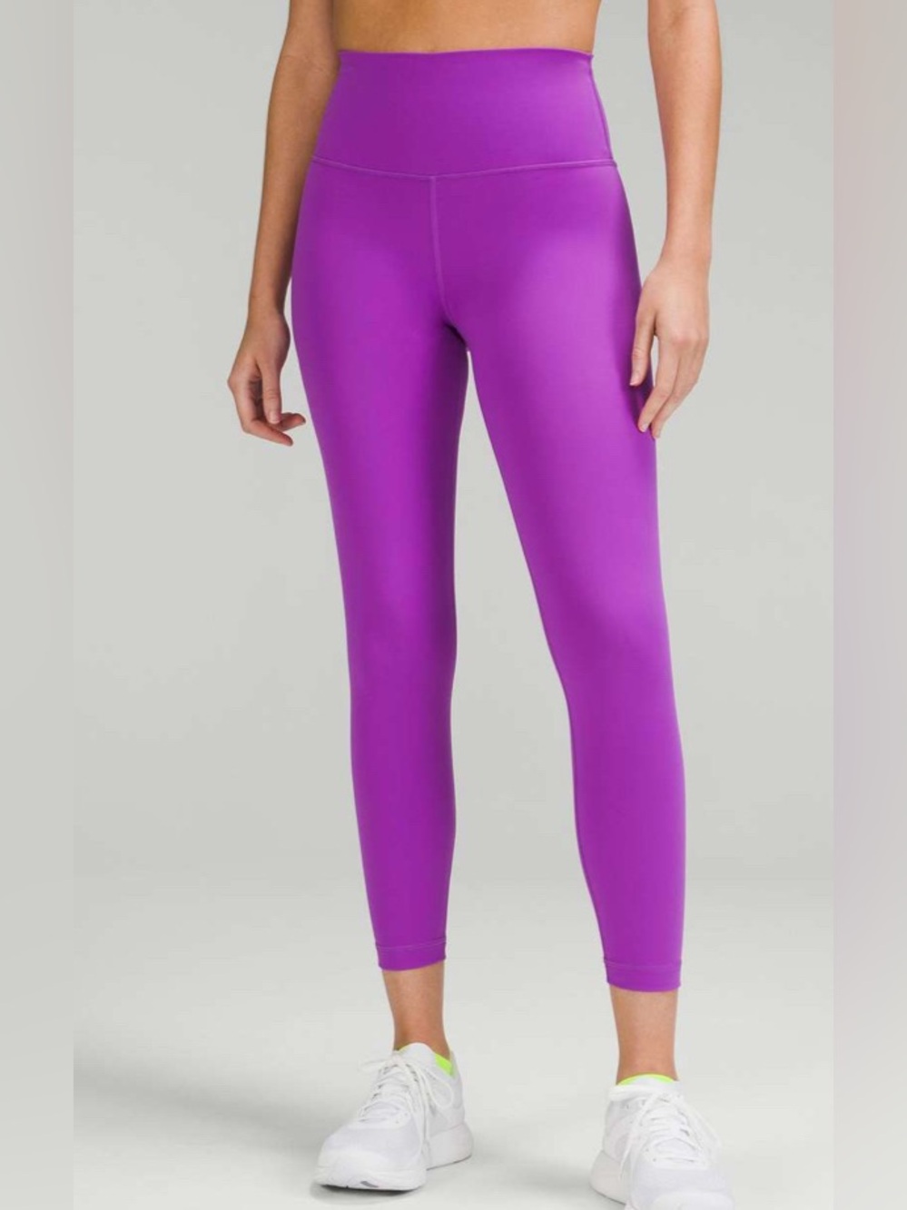 NWT Lululemon Wunder Train High-Rise Tight 25" moonlit magenta size 4